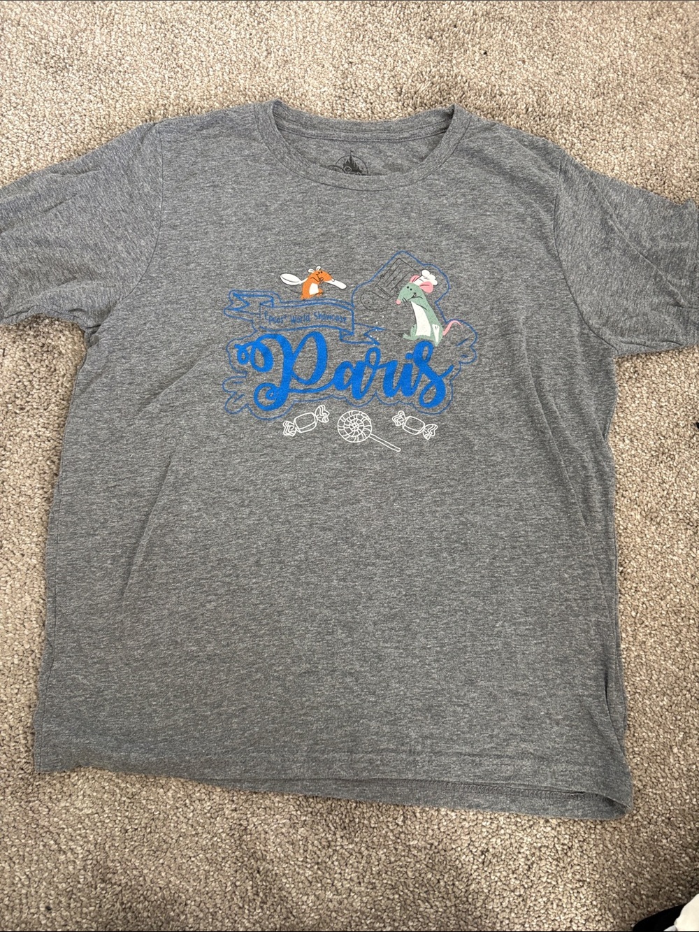 Epcot paris kids shirt